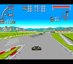 Nakajima Satoru Kanshuu F-1 Hero '94 (Japan) In game screenshot